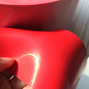 High Strength Latex Rubber Sheet 4mm thin natural rubber latex sheeting in red