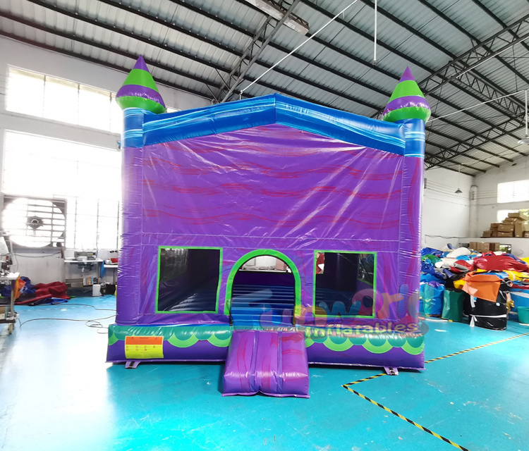 Wholesale bounce house 13x13 moonwalks and bouncy house inflatable playhouse for kids