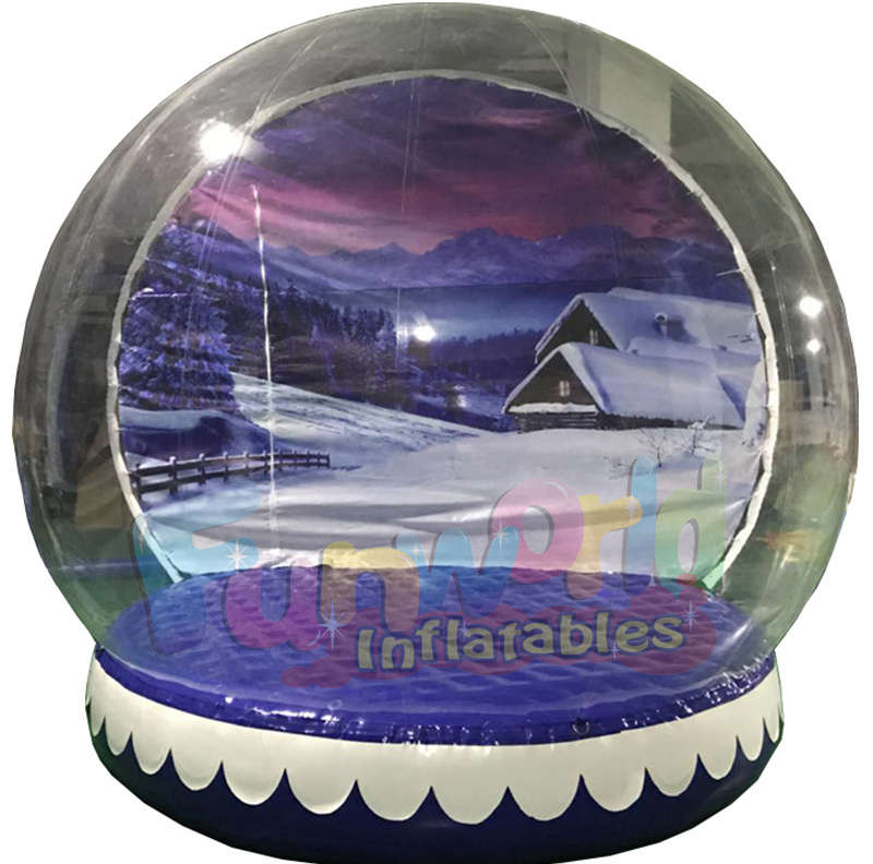 Aire soplado hinchables publicitarios  esferas publicitarias globo de nieve inflable inflatable global