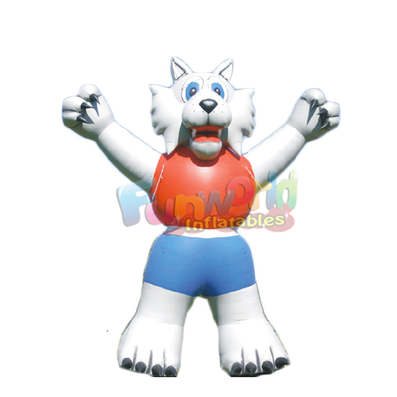 Inflatable cartoon characters balloons advertising man tall cartoon characters