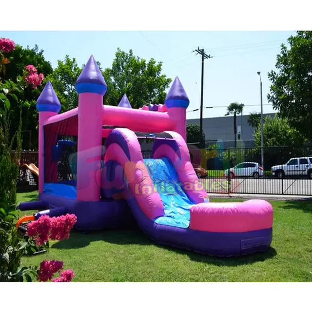 Wholesale outdoor kids entertainment jumping castle double sides bouncing bouncer inflatable bouncy house