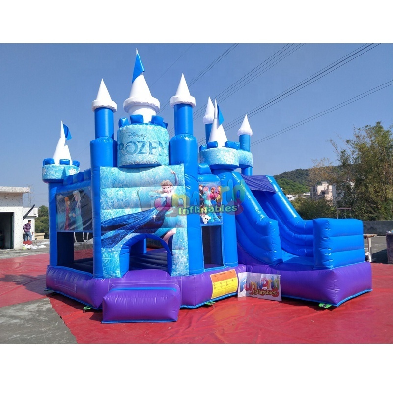 Inflatable castle bouncy slide big jumping castle with pool and prices