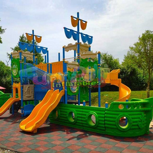 Commercial kids indoor outdoor soft play patio swings  trampoline park plastic slides playground equipment