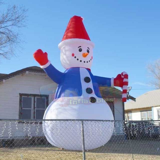 Outdoor party commercial clause xmas 25ft giant frosty snowman santa claus inflatable christmas decorations