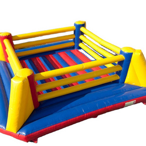 Commercial inflatable wrestling game sport arena bounce house boxing ring