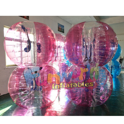 Giant burbuja inflable plastic bubbles sports human sized hamster knocker football battle body inflatable bumper ball