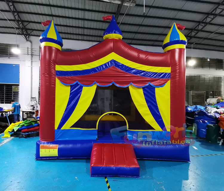 Wholesale bounce house 13x13 moonwalks and bouncy house inflatable playhouse for kids