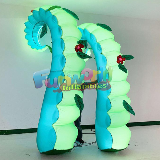 Inflatable lighting decoration advertising inflatable lighting tentacle octopus legs