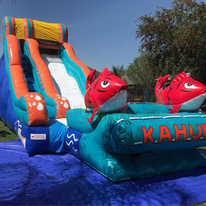 Big Kahuna Waterslide 18f high outdoor water slide commercial inflatable slides outdoor inflatable water slide