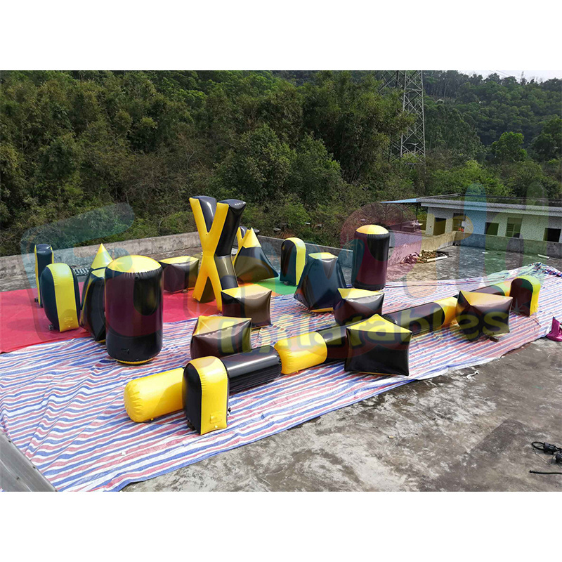 Custom inflatable paintball for adults paintball bunker for sport game