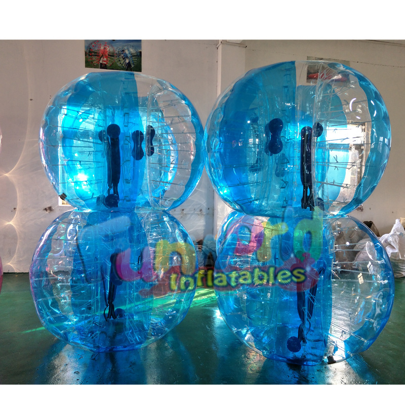 Giant burbuja inflable plastic bubbles sports human sized hamster knocker football battle body inflatable bumper ball