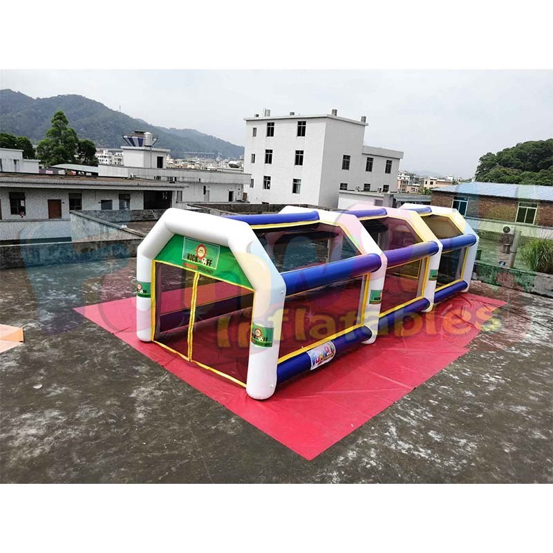 Inflatable baseball batting cage soccer arena football field sports cage wholesale