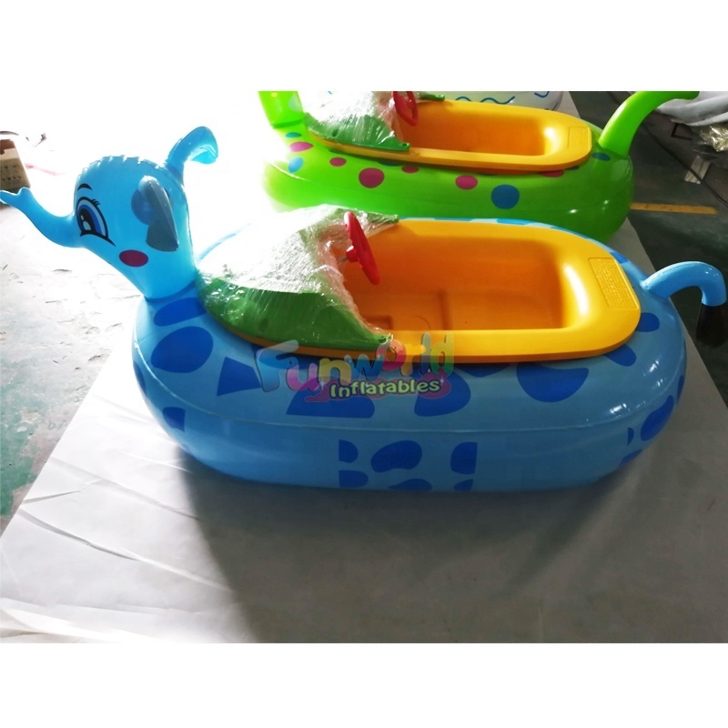 Water toys adults motorized inflatable bumper boat adult electric bumper boat