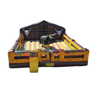 Custom mechanical bull for sale mechanical bull ride price rodeo bull fight game