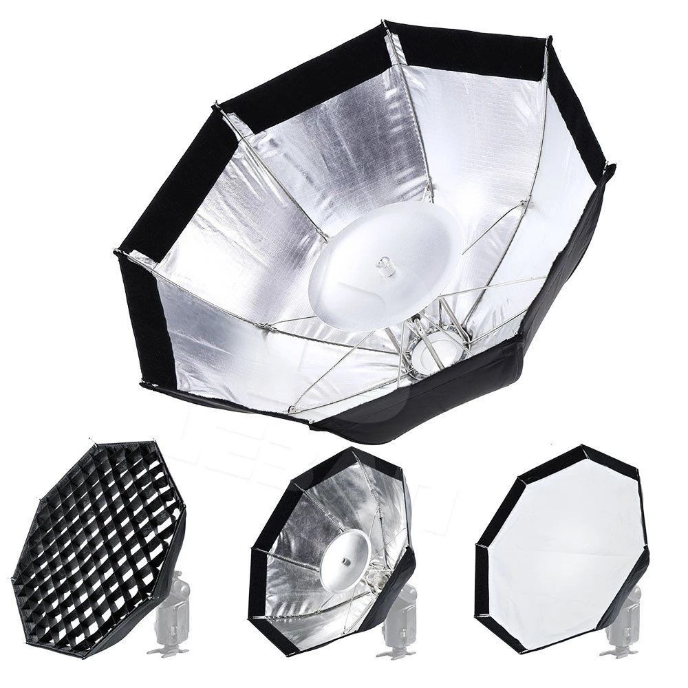 Godox AD-S7 Multifunctional Soft Box Octagonal Honeycomb Grid Umbrella Softbox for WITSTRO Flash Speedlite AD200 AD180 AD360II