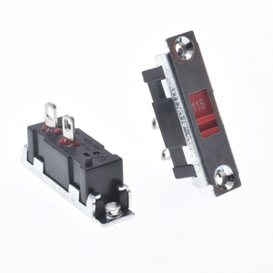 115 Voltage Selector Switch Slide Switch 50/60Hz 250V 10A 2 Terminals  Outlet Switches SPST SPDT Converter Button