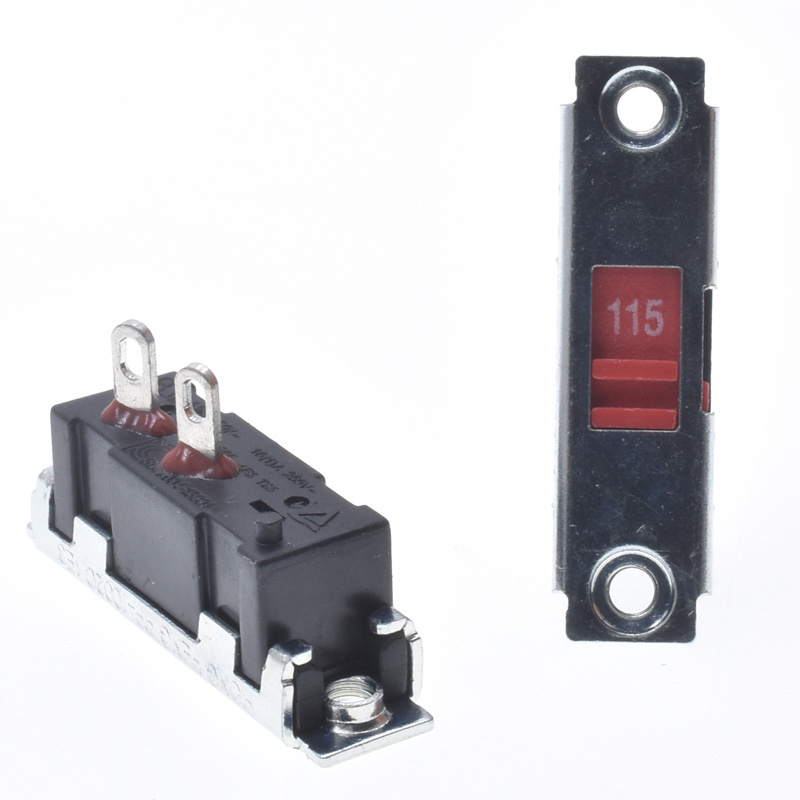 115 Voltage Selector Switch Slide Switch 50/60Hz 250V 10A 2 Terminals  Outlet Switches SPST SPDT Converter Button