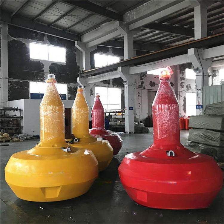 polyethylene used ship self adjusting anchor steel mooring buoy  for sale