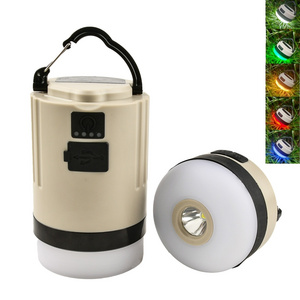 Portable Small Tent Camping lampara Lights LED Emergency Lamp  DimmableLed Hanging USB Rechargeable Camping Lantern Outdoor