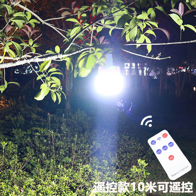 Portable Ip65 Waterproof Emergency Led Lights Bulb Light Solar Rechargeable Led Bulb Emergency Light For Home