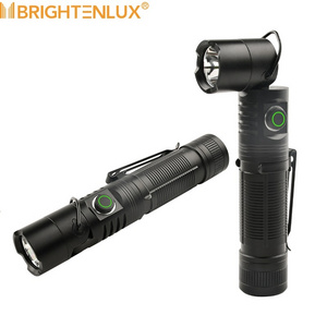 NEW Aluminum alloy Pocket Torch Light linterna USB-C Powerful 100000 high lumen Tactical LED Flashlight Rechargeable with clip