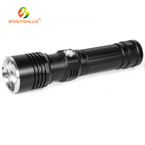 Brightenlux Tactical Flashlight Light Touch 1000m long range Rechargeable Led Flashlight With USB charger