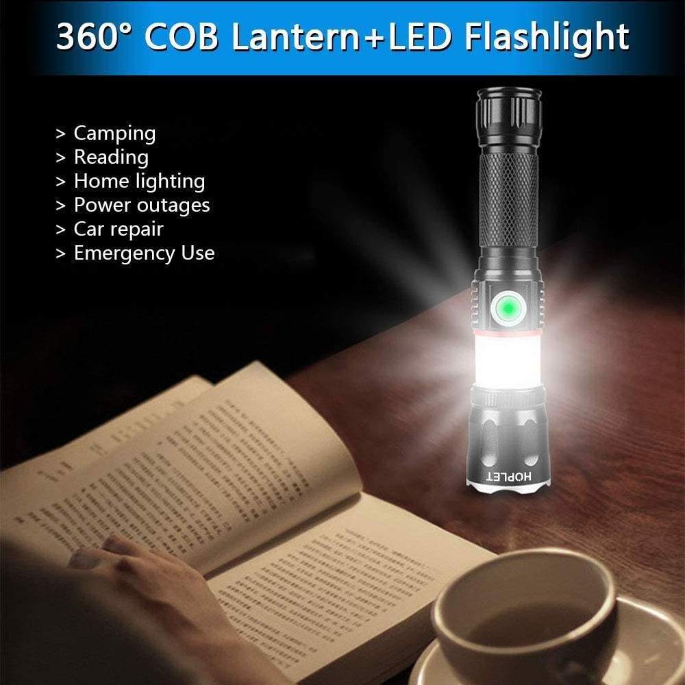 Long Range Magnetic super bright Tactical Flashlight Torch Light Powerful Zoomable Rechargeable LED Flashlight waterproof