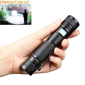 long distance 18650 custom small high power taschenlampe zoom super bright powerful rechargeable led edc mini flashlight