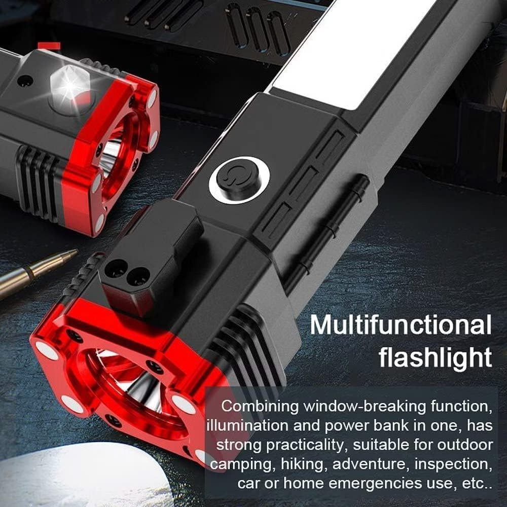 Super Bright LED Tactical survival Flashlight Torch Light linterna Powerful Multifunction LED Flashlight Rechargeable