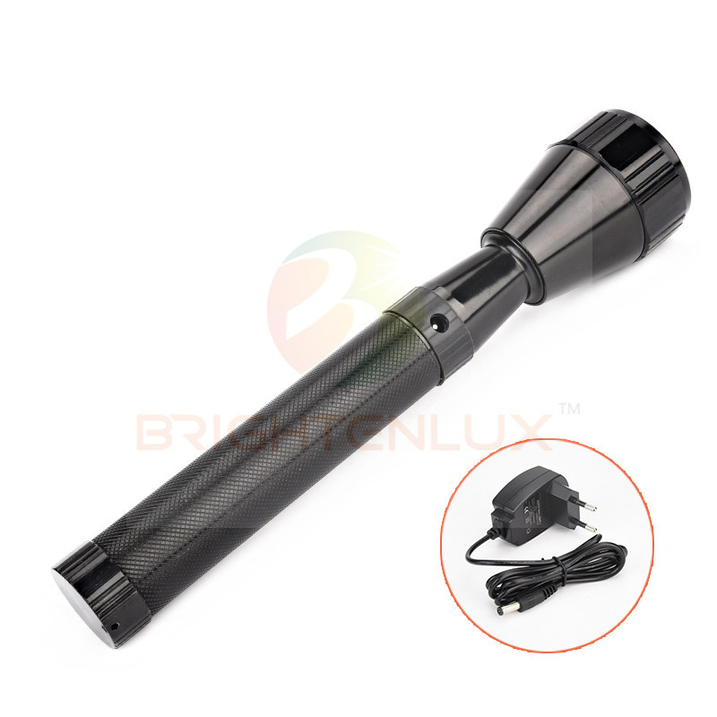 Manufacturer Supply Aluminum Long range Distance High Power 3w Geepas Torch Rechargeable Led Flashlight Torch