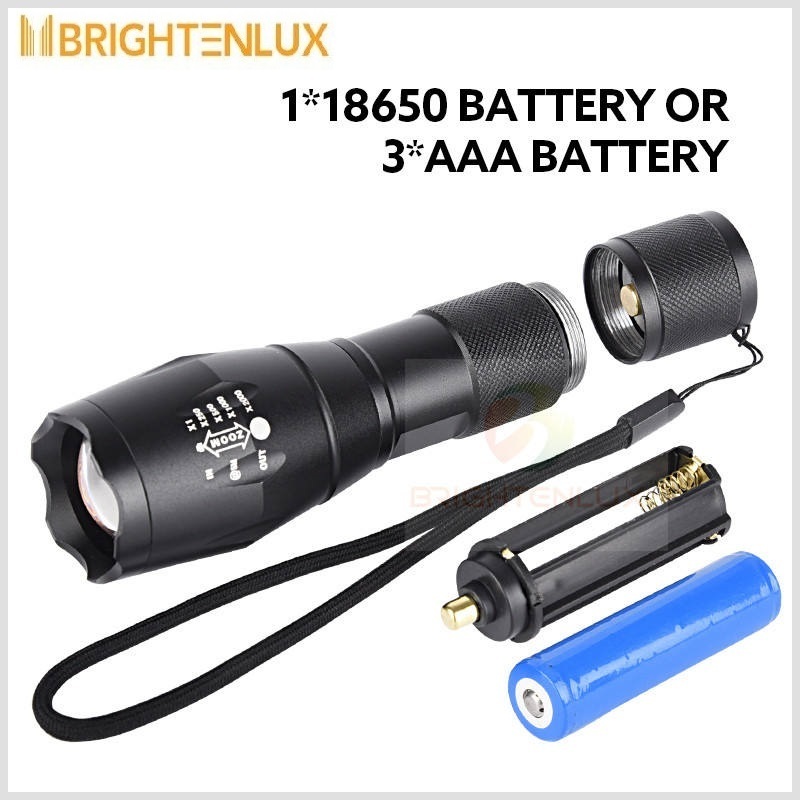 Factory Outlet Cheap Torch Light OEM Aluminum Mini Tactical Flashlight Super Bright  Xml T6 Zoom Led Flashlight