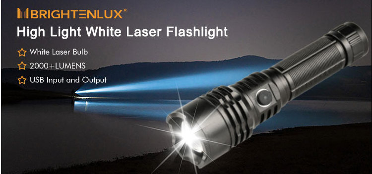 usb strong light 10000 lumen zoom white laser high power linterna powerful super bright rechargeable led tactical flashlight