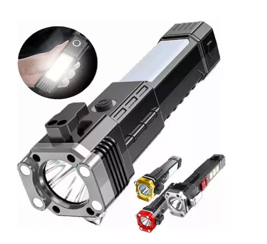 Super Bright LED Tactical survival Flashlight Torch Light linterna Powerful Multifunction LED Flashlight Rechargeable