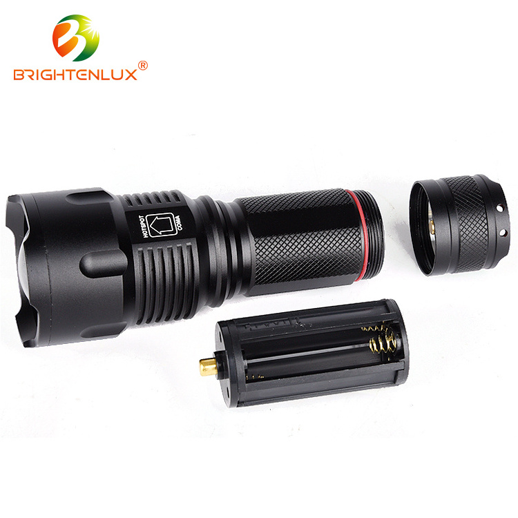 High Power Powerful 2500 Lumens Super Bright XHP70 Flashlight Waterproof Zoom Torch Light Rechargeable Tactical LED Flashlight