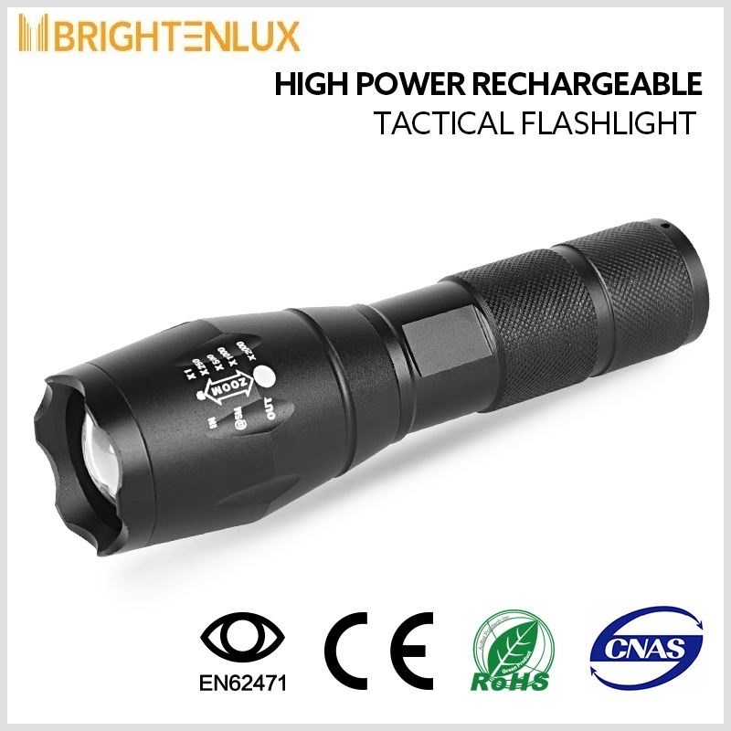 Factory Outlet Cheap Torch Light OEM Aluminum Mini Tactical Flashlight Super Bright  Xml T6 Zoom Led Flashlight