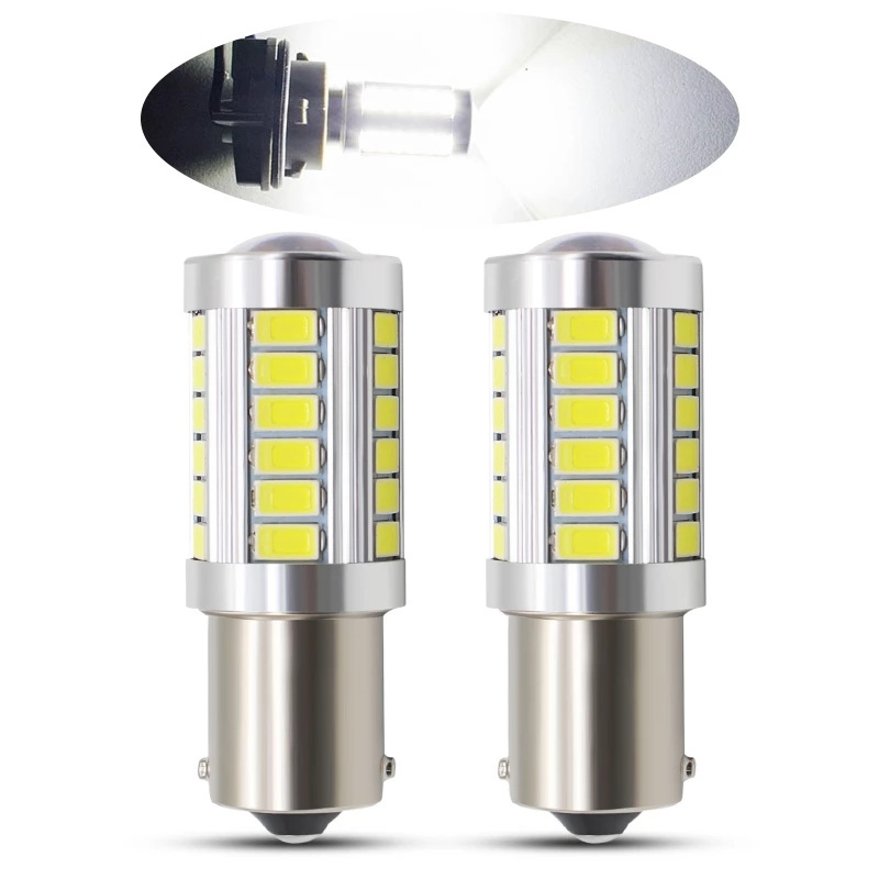 1156 BA15S 1157 BAY15D Led Car Light Bulbs White red Amber 6000K DC12v Clearance Break Light Signal Light Backup Reverse