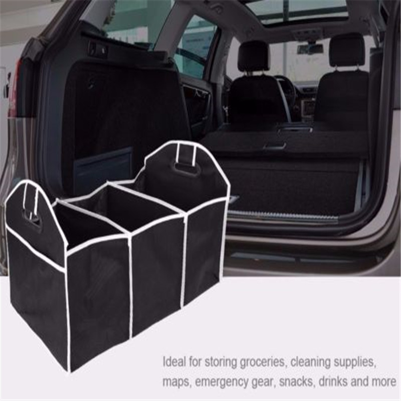 Car Organizer Trunk Folding Collapsible Storage Bag Cargo Container Bags Box Car Stowing Tidying Interior Parts Auto Accessories