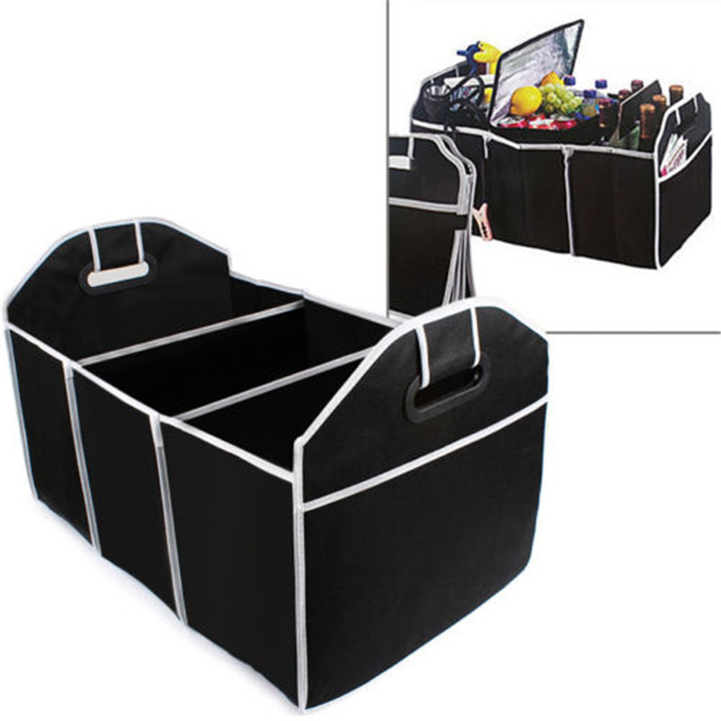 Car Organizer Trunk Folding Collapsible Storage Bag Cargo Container Bags Box Car Stowing Tidying Interior Parts Auto Accessories