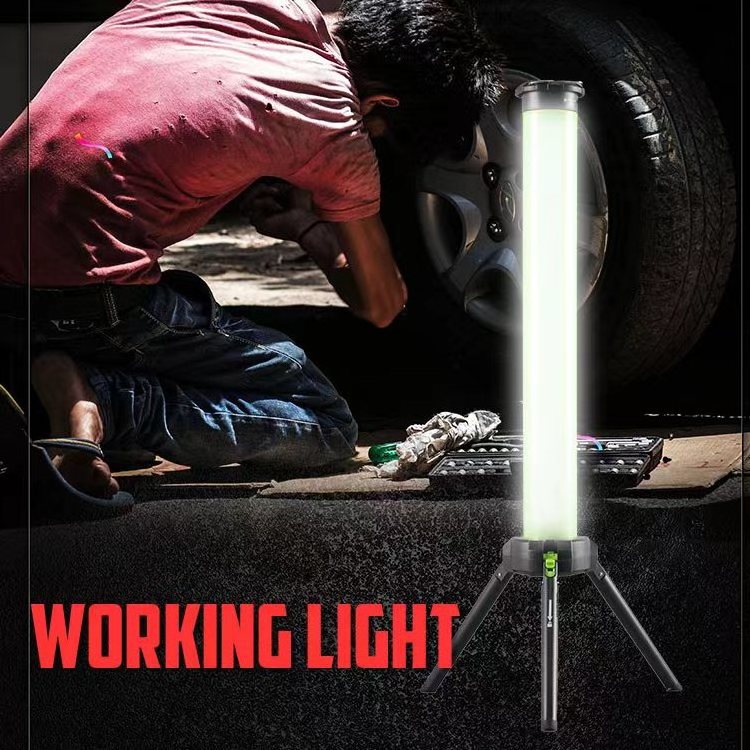 Rechargeable worklight lamp led cob work light standing working outdoor light