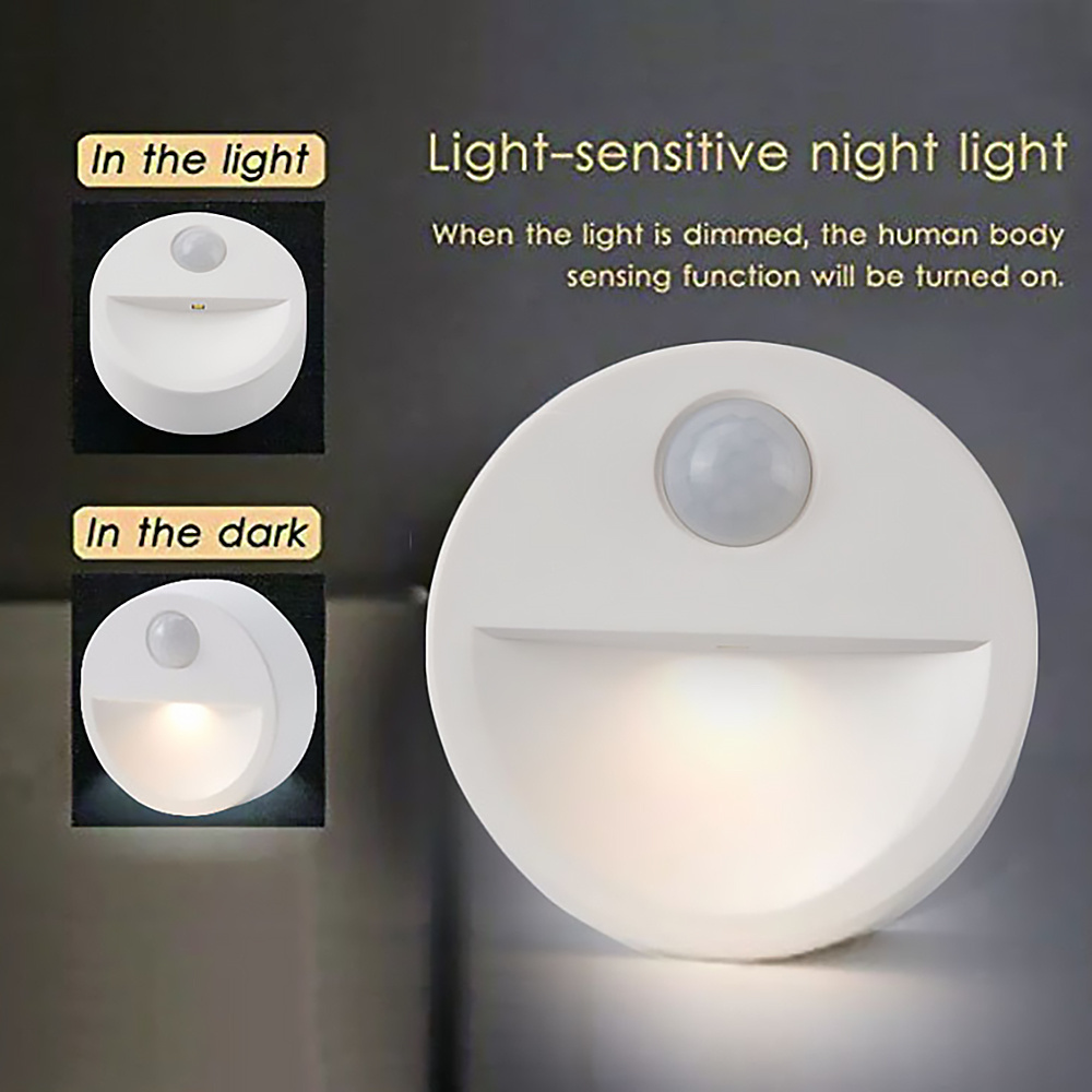 Motion Sensor Light Activated LED  Battery-Powered LED Night Lights Wall Lights for Hallway Bathroom  Bedroom