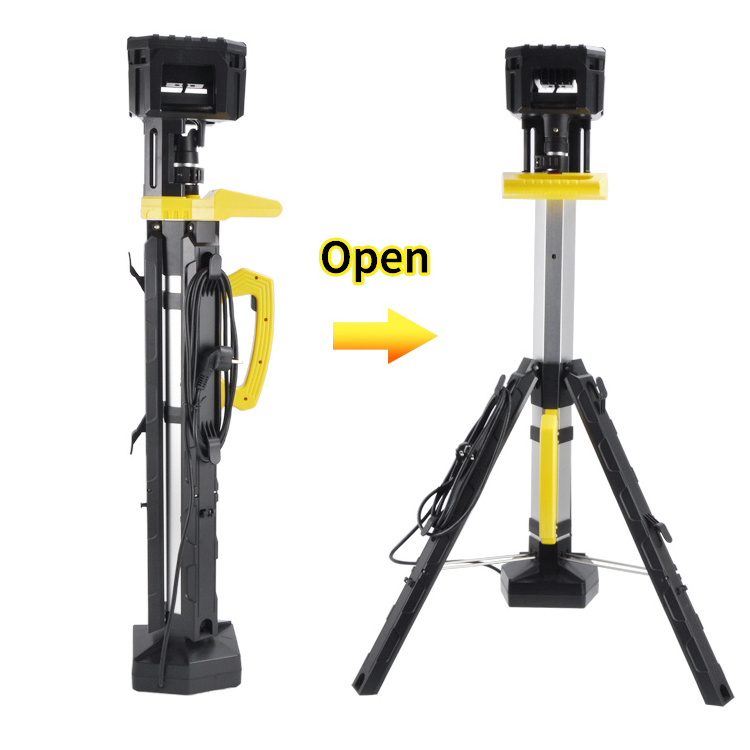 SUPER High lumen portable led rechargeable led work light led rechargeable work light with tripod work light with stand