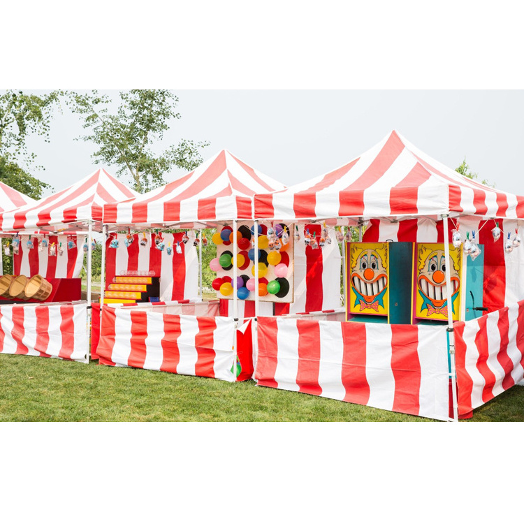 Industrial Commercial Gazebo Pop up Tent 10 x 20ft with sidewall for Europe Market Trade Show Tent