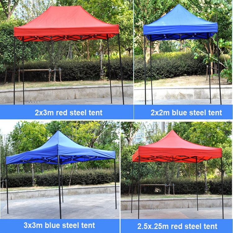 Cheap Steel Frame Foldable Outdoor Gazebo 3x3 folding canopy tent