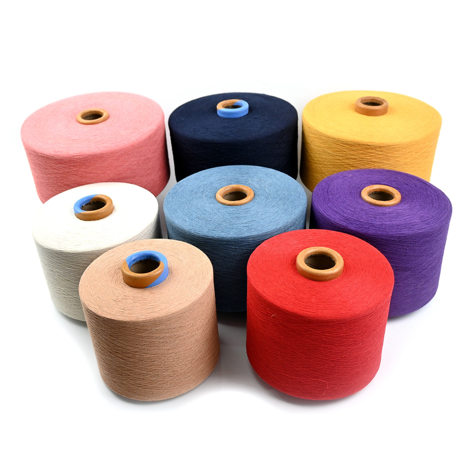 Hot selling low-priced cotton polyester blended yarn, OE yarn