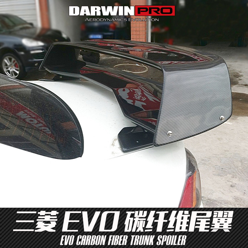 TX Style Carbon Wide Fiber fender body kit parts fitMitsubishi EVO 7 8 9