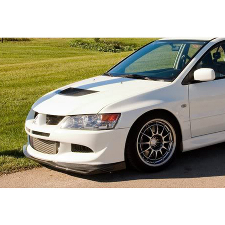 Carbonado TS Style Carbon Fiber Front Lip FOR Evo 8 9 4Dr