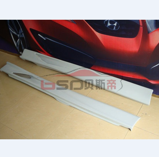 Carbonado Jp Style Fiber Glass Side Skirts for EVO 4Dr