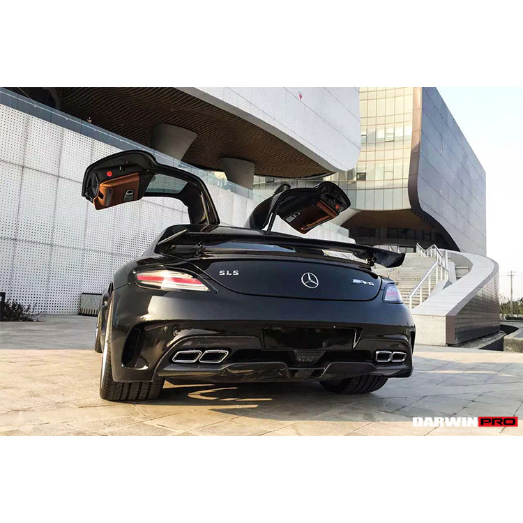 DarwinPRO black series Style Wide Body Kit For Mercedes SLS Class AMG W197