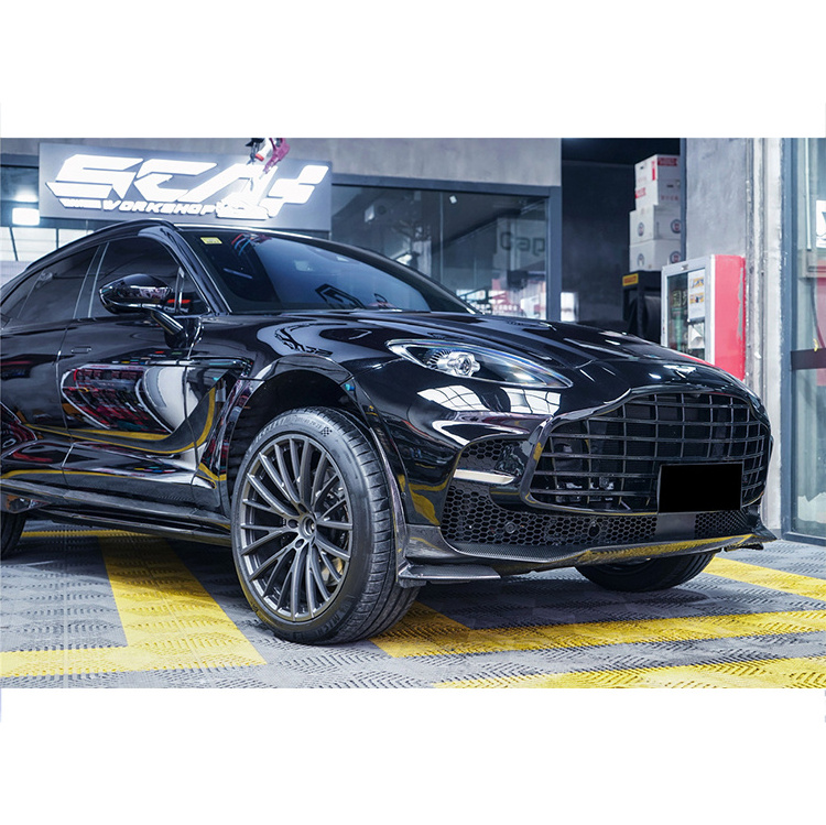 707Style Dry Carbon Fiber body kit Front Bumper side skirts Rear Bumper ForAston Martin DBX