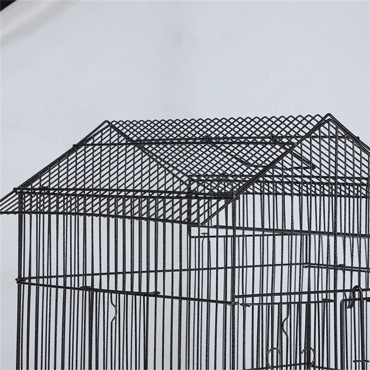 Metal Aviary Parrot Bird Trap Cage Briding Cages for Parrot Pagoda Bird House Fence With Swing